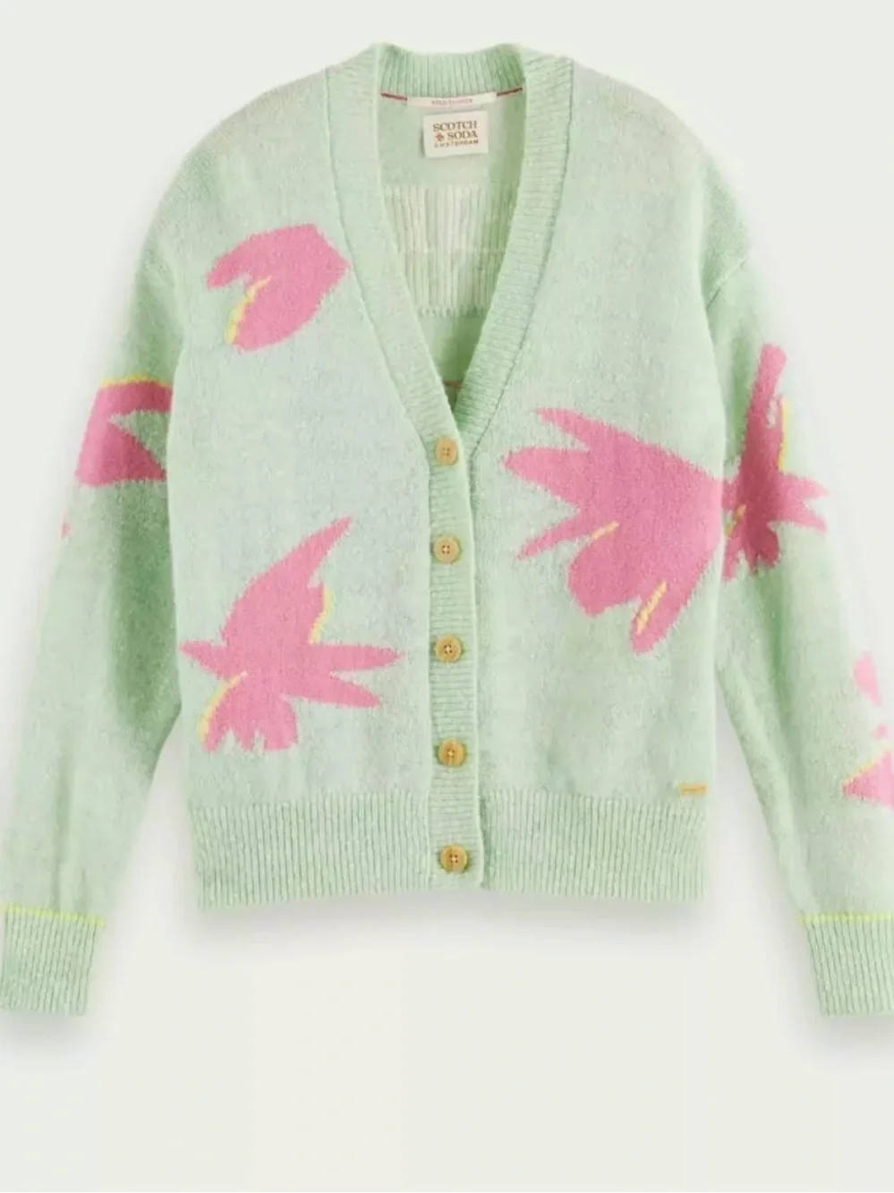 Anthropologie scotch & soda radiate positivity cardigan sweater - Picture 4 of 11